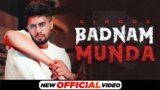 Badnam Munda Lyrics Singga | Punjabi song
