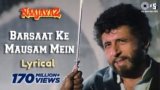 Barsaat Ke Mausam Mein Lyrics – Kumar Sanu | Naajayaz