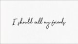 Call My Friends Lyrics Shawn Mendes | Wonder |  English Music Lyrics