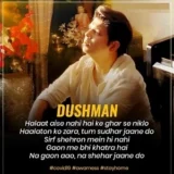 DUSHMAN LYRICS ANKIT TIWARI | COVID 19