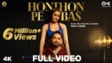 Honthon Pe Bas lyrics in Hindi Mika Singh | Shefali