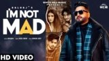 I Am Not Mad Lyrics In English Balraj | Punjabi Song
