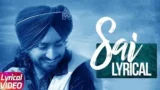SAI LYRICS SATINDER SARTAJ | PUNJABI SONG